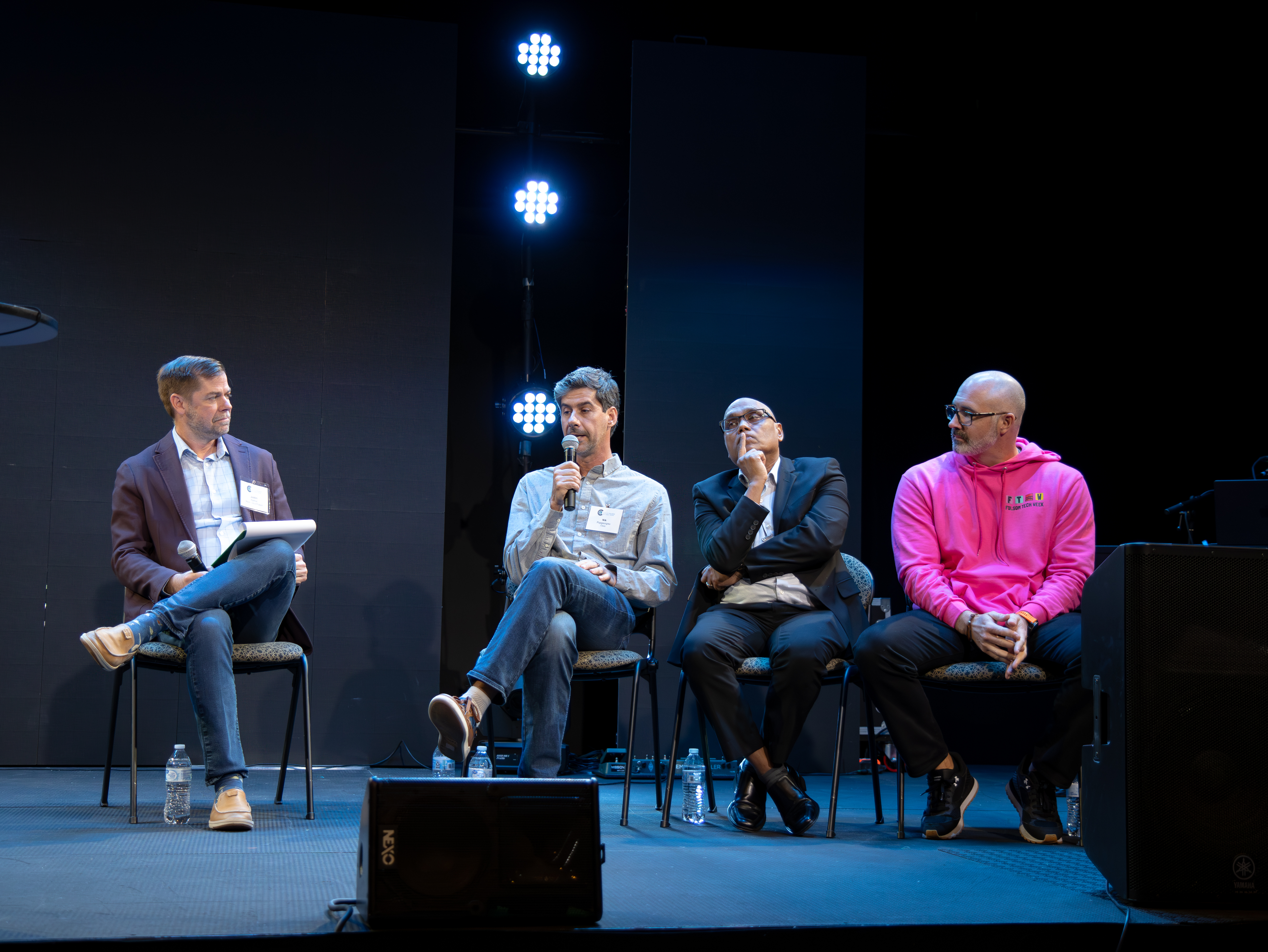Nik speaking at State of Technology Folsom Focus luncheon